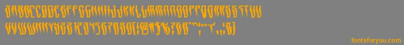 Saiba mais sobre a fonte Swordtoothwarp Fonte Swordtoothwarp – fontes laranjas em um fundo cinza