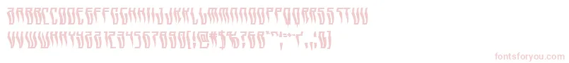 Swordtoothwarp Font – Pink Fonts on White Background