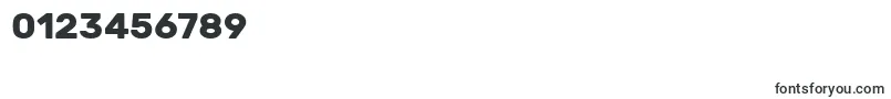RubikBold Font – Fonts for Numbers and Digits