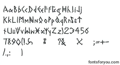 Todayrunes font – Greco-Roman Fonts