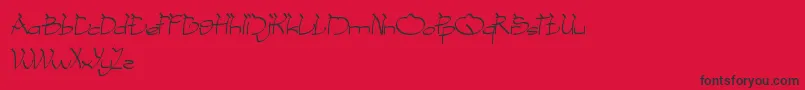 More about CobraOnCoconutTree Font CobraOnCoconutTree Font – Black Fonts on Red Background