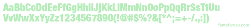 HelveticaNeueCondensedBlack Font – Green Fonts