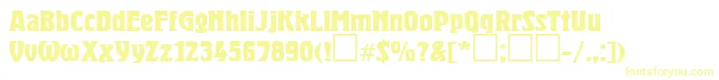 HeroldBold Font – Yellow Fonts