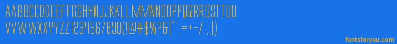 Más sobre la fuente Alienleagueii fuente Alienleagueii – Fuentes Naranjas Sobre Fondo Azul