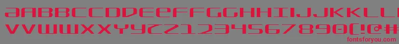Sdf Light Font – Red Fonts on Gray Background
