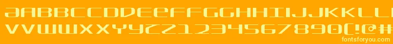 Lisätietoja Sdf Light-fontista Sdf Light-fontti – keltaiset fontit oranssilla taustalla