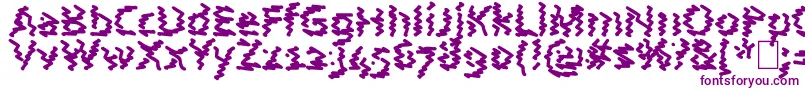 フォントAstralWave – 紫色のフォント