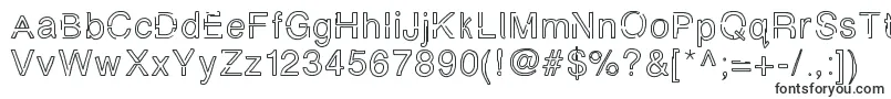 Шрифт Simplychalky – очень широкие шрифты