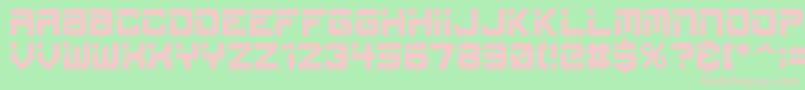 Esp Font – Pink Fonts on Green Background