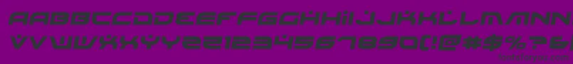 Шрифт Battlefieldv4semital – чёрные шрифты на фиолетовом фоне