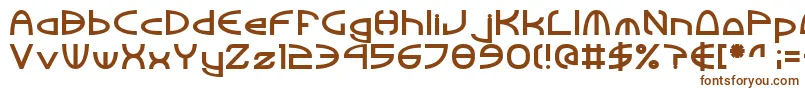 Fonte TinkerRoundBold – fontes marrons