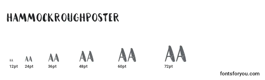 HammockRoughPoster Font Sizes