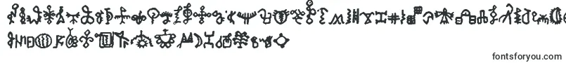 BamumSymbols1-Schriftart – Figuren-Schriften