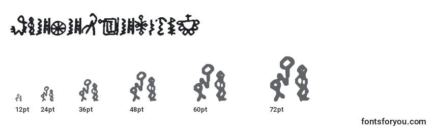 Größen der Schriftart BamumSymbols1 (115999)