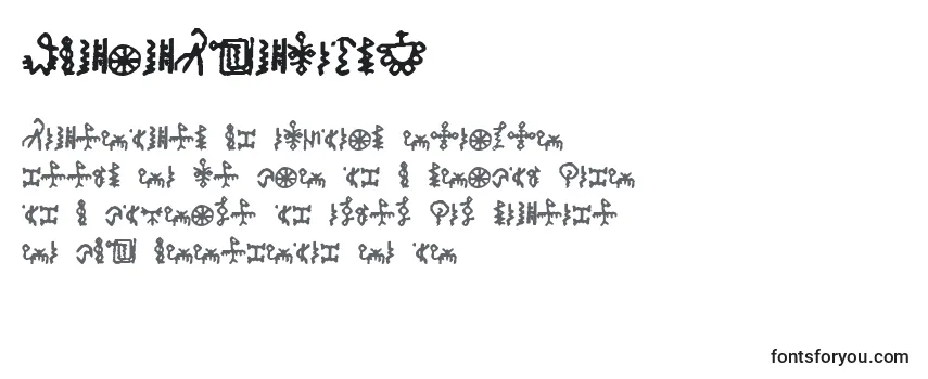 Schriftart BamumSymbols1 (115999)