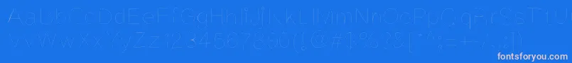 More about Kriekl Font Kriekl Font – Pink Fonts on Blue Background
