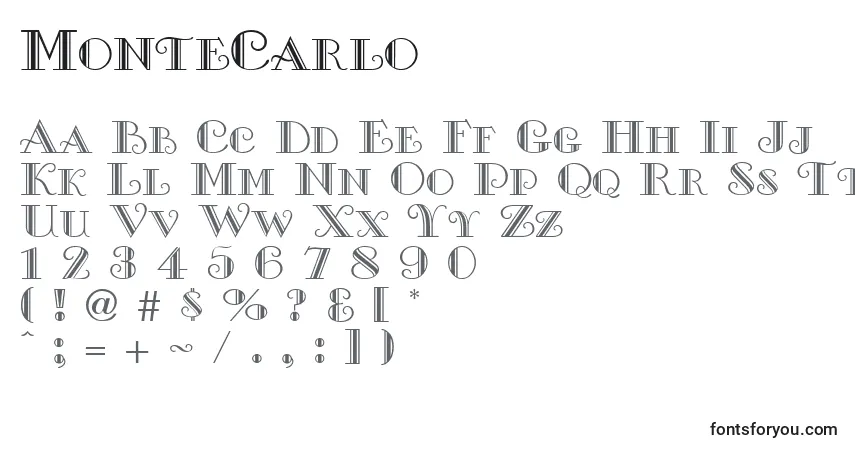 MonteCarlo Font – Download Free, Online Generator