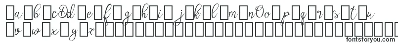 Шрифт OlyberDemo – надписи красивыми шрифтами