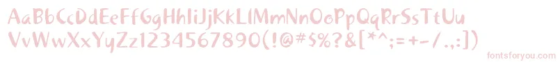 Khakistd1-Schriftart – Rosa Schriften
