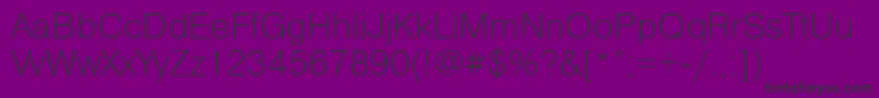 Pragmaticalightbtt Font – Black Fonts on Purple Background