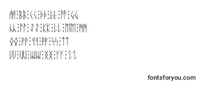 Runicaltnoc Font