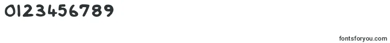 Lovelexiehandwritten-Schriftart – Schriften für Zahlen und Nummern