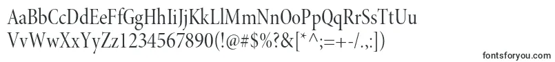 Шрифт MinionproCndisp – OTF шрифты