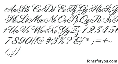 FleurishscriptRegular font – beautiful Fonts