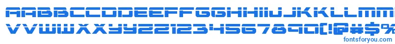 Vorpalbold-fontti – siniset fontit