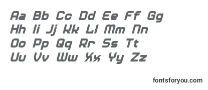 DinerItalic Font