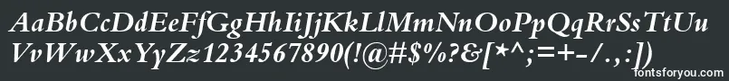 KuriakosBlackSsiBoldItalic Font – White Fonts