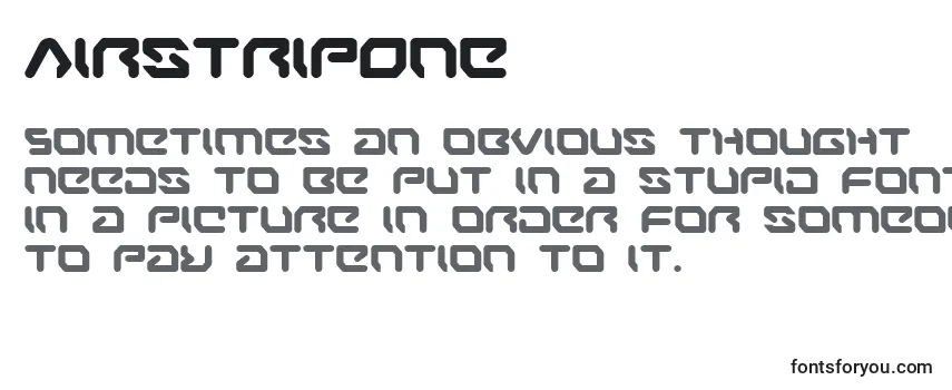 AirstripOne Font