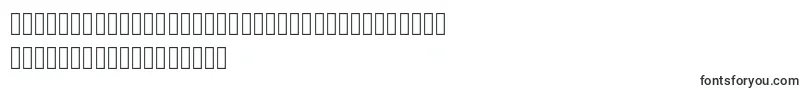 フォントZatariRegular – ヨルバ文字