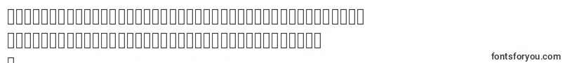 ZatariRegular-Schriftart – kreolische Schriften
