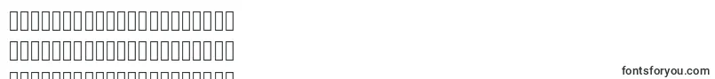フォントZatariRegular – ウイグル文字