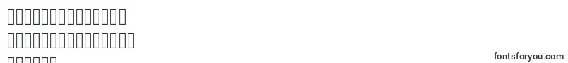 ZatariRegular-Schriftart – birmanische Schriften