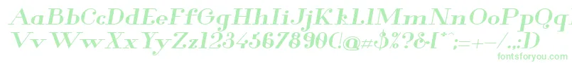 Glamor Boldextendeditalic Font – Green Fonts