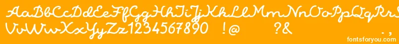 Más sobre la fuente AlaskaScriptDemo fuente AlaskaScriptDemo – Fuentes Blancas Sobre Fondo Naranja