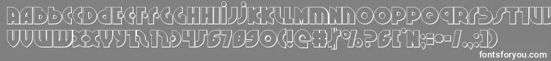 Neuralnomiconout Font – White Fonts on Gray Background