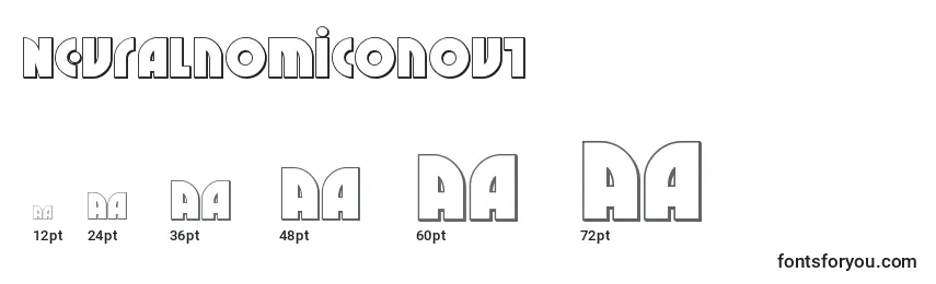 Neuralnomiconout Font Sizes