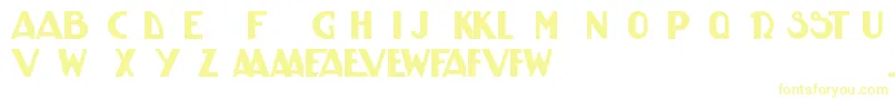 HkDisplayKk Font – Yellow Fonts