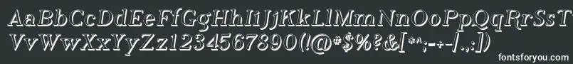 PhosphorusHydride Font – White Fonts