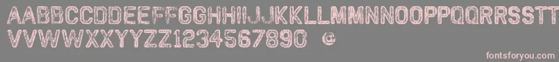 More about VtksClassic Font VtksClassic Font – Pink Fonts on Gray Background