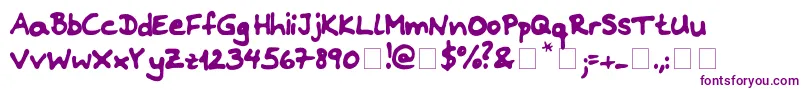Riddleprint Font – Purple Fonts
