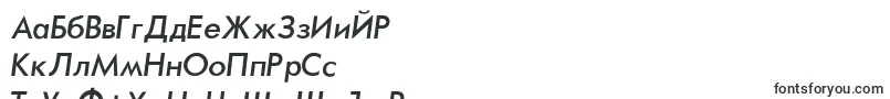 Шрифт FuturaNormalItalic – киргизские шрифты
