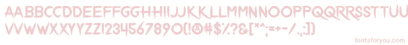 PrideCometh-fontti – vaaleanpunaiset fontit