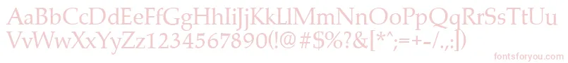 MarathonserialRegular Font – Pink Fonts on White Background