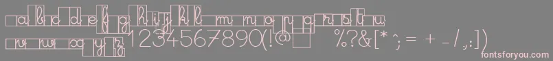 Más sobre la fuente MaternellecolorCursiveCase fuente MaternellecolorCursiveCase – Fuentes Rosadas Sobre Fondo Gris