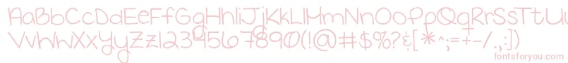 Kgkeepyourheadup Font – Pink Fonts
