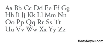 Review of the WeissLtBold Font